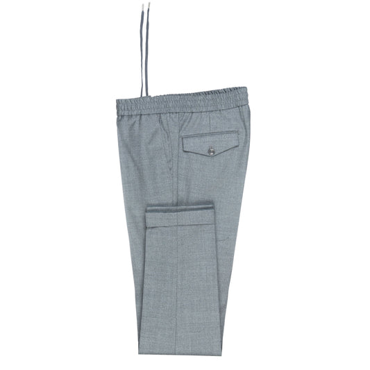 Introducing Bagozza Americas Men's Piatto Active Trouser - Ash Grey (3791) - a stylish, high-quality trouser crafted from 100% Vitale Barberis wool, our pants are designed to be comfortable and long-lasting. Experience the premium quality and craftsmanship of Bagozza Americas. 